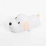 wonderlamp - Luz nocturna infantil Quitamiedos recargable con forma de Perro LED 1,5W Puchi