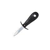 FACKELMANN Cuchillo para ostras de acero inoxidable y mango de polipropileno negro 19,5x5cm. 1ud.