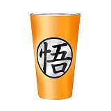 DRAGON BALL - Premium Large Glass - 400ml - Goku Saiyan - box