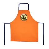 SD TOYS - Delantal Símbolo Tortuga Dragon Ball Z Naranja Talla Única