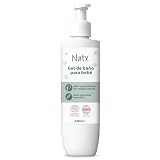 Naty Gel de Baño Bebé 240 ml, 98% Origen natural