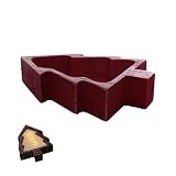Vela En Cuenco De Madera Bandeja Para Decoraciones Navideñas