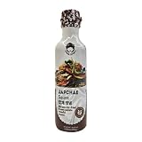 Salsa Japchae Coreana 250 ml lista para usar, pack de 2 unidades, sabor dulce-umami para fideos de boniato dangmyeon, woks y salteados, acabado brillante y auténtico