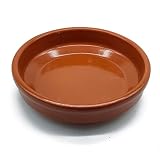 AC – Cazuela de Barro – Fabricado en España – Apto para vitro y hornos – Ø 20 cm