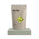 NULTHY Edamame Tostado con Sal, 1kg | Vegano, Alto en Proteína, Alto en Fibra
