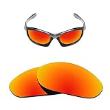 Oak&ban Lentes de repuesto polarizadas de espejo para Oakley Monster Dog, múltiples opciones, Red, Oakley Radar EV Path