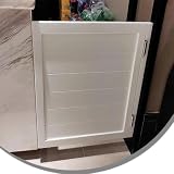 Puerta batiente de salón Individual, de Dos vías, para cafetería, de 40, 50, 61, 71, 76 y 91 cm. Puerta divisoria de Cocina para Entrada de Bar o Pasillo. Pintura al AGU