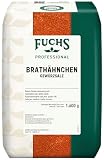 Fuchs Professional - Sal para condimentar pollo asado | 1,6 kg | Para condimentar o marinar platos de pollo | Para consumidores a granel y gastronomía