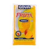 Goya Pulpa de Mango Natural, Congelada y Lista para Usar, Sabor Dulce, Fuente de Fibra y Vitaminas