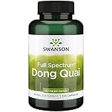 Swanson, Full Spectrum Dong Quai Root (Raíz de Dong Quai), 530mg, 100 Cápsulas, Probado en Laboratorio, Sin Soja, Sin Gluten, No GMO