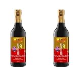 Salsa de soja ligera LKK - pack 2 botellas de 500 ml cada una