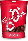 SnackOMio - Snack Premium para Perros - jugosas Tiras de Filete de pechuga de Pato, sin Cereales, 1 Pack (1 x 500g)