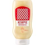 Kewpie Mayonesa Japonesa 500 ml - Receta Autentica | Sabor rico, cremoso y con toque umami - elaborada según métodos japoneses tradicionales