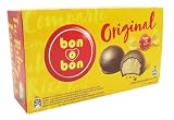 Arcor - Bon o Bon Original - Bombones de chocolate con leche y oblea rellenos con crema de cacahuete, 270g