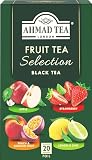 Ahmad Tea Seleccioen de frutas 2g x 20P, Mezcla de Frutas, 40 Gramos