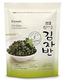 Sempio Algas Coreanas Sazonadas Crujientes 50 g | Algas sazonadas crujientes con sabor a sésamo. Disfrútalas como snack o topping para arroz, bibimbap, fideos y ensaladas.