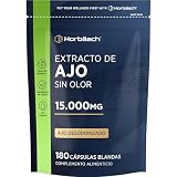 Ajo Cápsulas 15000mg - 6 Meses de Suministro - 180 Perlas