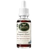 Nativilis sangre de dragón amazónico (enriquecida con complejos trilípidos) Aceite orgánico de selva tropical virgen – UCUUBA – BACURI – PRACAXI – Antiestrías que estimulan el colágeno – Copaiba