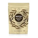Te Matcha, Grado PREMIUM, Sabor Vainilla. 100% Natural. 100Gr De Te Verde Matcha Sabor a Vainilla, Potente Detox Y Antioxidante. Puro Matcha De Cultivo. 100 Dosis