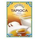 Royal Tapioca, Almidón de Mandioca, Pack 2 x 87,5 g -175 g | Tapioca para aportar textura y consistencia a tus recetas, ideal para compartir y disfrutar