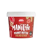 ManiLife Crema de Cacahuete Tostado Intenso y Crujiente 900g