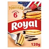 Royal Tortitas, Preparado en Polvo 6 Raciones, Pack 120 g | Preparado para tortitas esponjosas y deliciosas, ideal para compartir y disfrutar