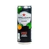 San Pellegrino Chinò Limonada naranja (24 x 330 ml) de San Pellegrino Chinotto naranja amarga del sur de Italia Bebida refrescante con sabor a naranja amarga refrescante afrutado Aromas naturales