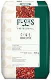 Fuchs Professional - chiles molidos | 0,7 kg en bolsa grande | Da al chile con carne el sabor adecuado | Para consumidores a granel y gastronomía