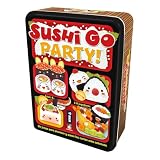 Devir - Sushi Go Party, Juego de Mesa, de Cartas, con Amigos, para Fiestas, 8 años, Edición Expandida del Juego Sushi Go (BGSGPARTY)