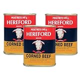 Hereford - Corned Beef Clasica. Carne Vacuna en Conserva 340gr x 3 uds - Pack Promoo