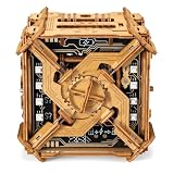 Puzzle Potato Tesla Puzzle Box - Rompecabezas electrónico para Adultos, Cofre del Tesoro de Madera, Caja de Dinero para Regalo en Efectivo, Juego de Sala de Escape en una Caja