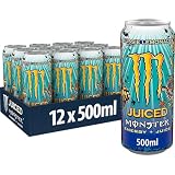 Monster Energy Juiced Aussie Lemonade, Bebida Energética, Pack 12 x 500 ml