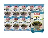 Daechun (Choi''s1) Snack de algas marinas naturales tostadas Nori 4 g x 20 piezas Producto de Corea