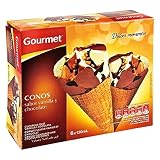 Marca Blanca - Gourmet Cono Vainilla y Chocolate, 720ml