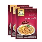 Preparado para cocinar Pad Thai tailandés Pack 3 sobres x 50 g Pasta sazonadora lista para usar Sabor street food para fideos de arroz salteados