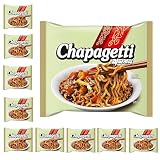 YIJIA | Pack 10x140g Ramen Chapagetti - Instant Noodle Fideos Corea