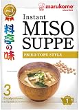 MARUKOME Sopa instantánea de miso y tofu frito 60 g
