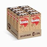 Bonka - Café Molido Descafeinado - Pack 8 x 250 Gr