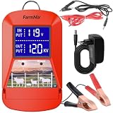 Energizador de Cercas Eléctricas con Pantalla LED, Cerca Eléctrica 3J 230V