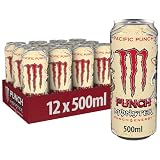 Monster Pacific Punch - PMP, 500 ml, paquete de 12