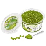 INSPIRE FOOD Bubble Tea Popping Boba Manzana Verde 450 gramos | Prepara delicioso boba tea en casa | listo para usar sin necesidad de cocinar