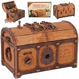 WOODEN.CITY - Treasure Chest - Caja de Rompecabezas 3D de Madera - Escape Room en una Caja - Caja Secreta y Misteriosa - Regalo Original para Adultos y Niños