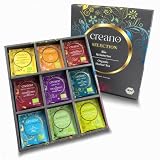 Creano „Organic Herbal Tea“ Caja Bio de 27 Bolsitas con 9 Variedades de Infusiones – Formato Degustación para Momentos de Relax*