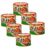 YIJIA | Kimchi Coreano Lata - Una Delicia Fermentada Vegana y sin Gluten (6 Unidad)