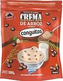 MAX PROTEIN - Crema de Arroz - Crema de Arroz Fitness 1000g – Fuente de Carbohidratos de Máxima Calidad para Masa Muscular – Ideal Pre Entreno y Post Entreno – Vegana y Sin Lactosa – Conguitos Dark
