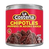 La Costena Chipotle Peppers in ADOBO Sauce 199g 7oz 1 pack