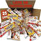 IAMI Lote 25 Chocolatinas Surtidas 1 kg | Pack Regalo Chocolate Variado