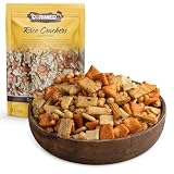 Mezcla de Aperitivo de Galletas de Arroz Geisha 1 kg | Sabor Vietnamita y Japonés con un toque a Sal, Paprika y Soja | Un Snack Asiático Variado, Crocante y Tostado | Dorimed