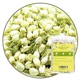 LWXLJMJZC-Natural Té de Jazmín Seco Fragante Recogido a Mano de Hierbas Sin Aditivos de Flores Chino 50g