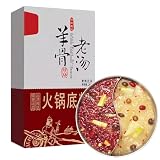 Base para Sopa Auténtica de Sichuan Hot Pot, con 2 Sopas a Elegir, Picante, Caldo Instantáneo Totalmente Natural para Fondue China, Fideos, Ramen y Otras Preparaciones.(Spicy)